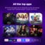 All the top apps are in one place, so you can always stream your favorite shows, movies, and more.

NETFLIX: The Night Agent

Hallmark+: The Way Home

Disney+: Inside Out 2

Disney/Pixar: Must See - subscribe

Emirates: FLP

BETTER: ViX Premium

Ulfa Champions League

abc: ABC News Live

Prime: With Linsey Davis

AMC+: Dark Winds

NETFLIX: Disney+ tv

ESPN: Prime Video

Roku Channel Plus: 1000s more