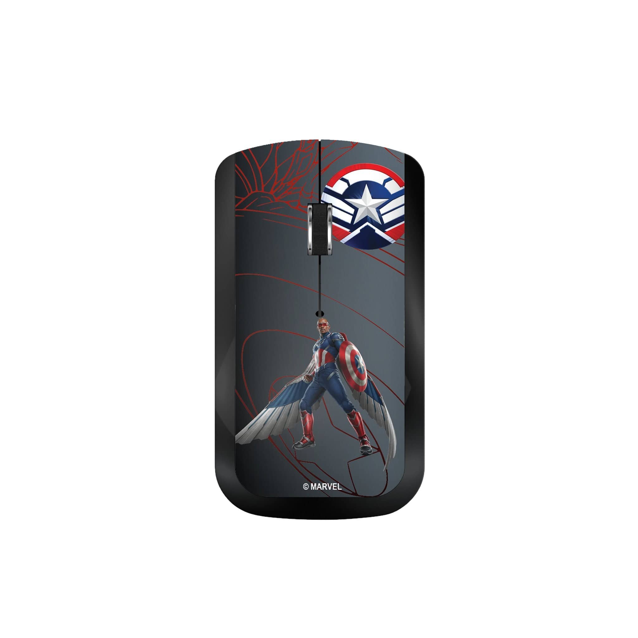 Keyscaper - Marvel MechLine Wireless Mouse - Wireless - Sam Wilson Captain America
