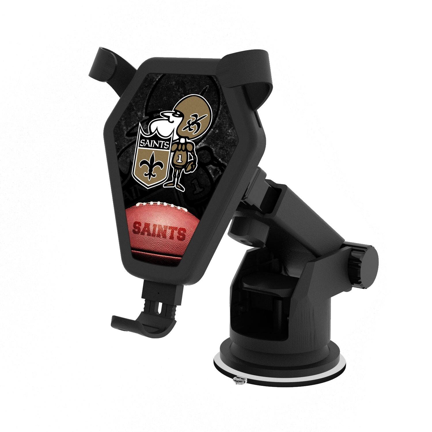 Keyscaper New Orleans Saints 10 Watt Legendary Design Wireless Car ...