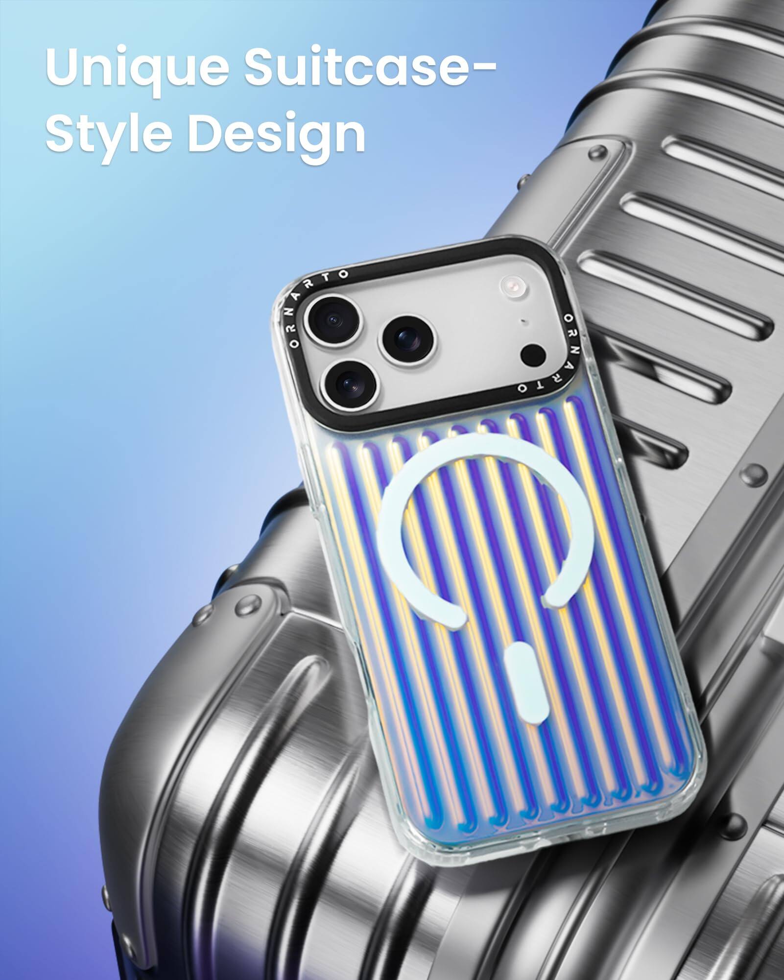 Unique Suitcase-Style Design