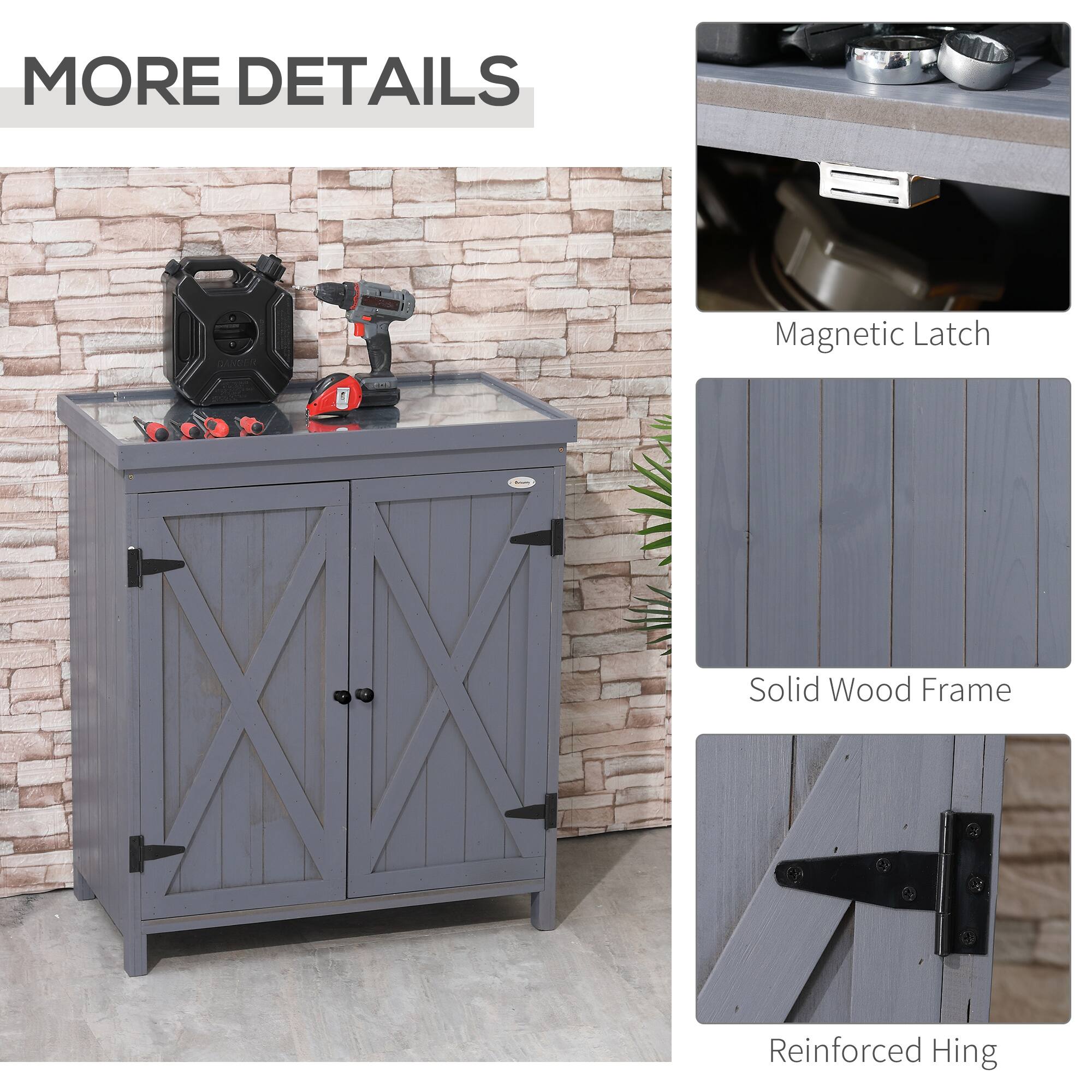 MORE DETAILS

- Magnetic Latch
- Solid Wood Frame
- Reinforced Hinge