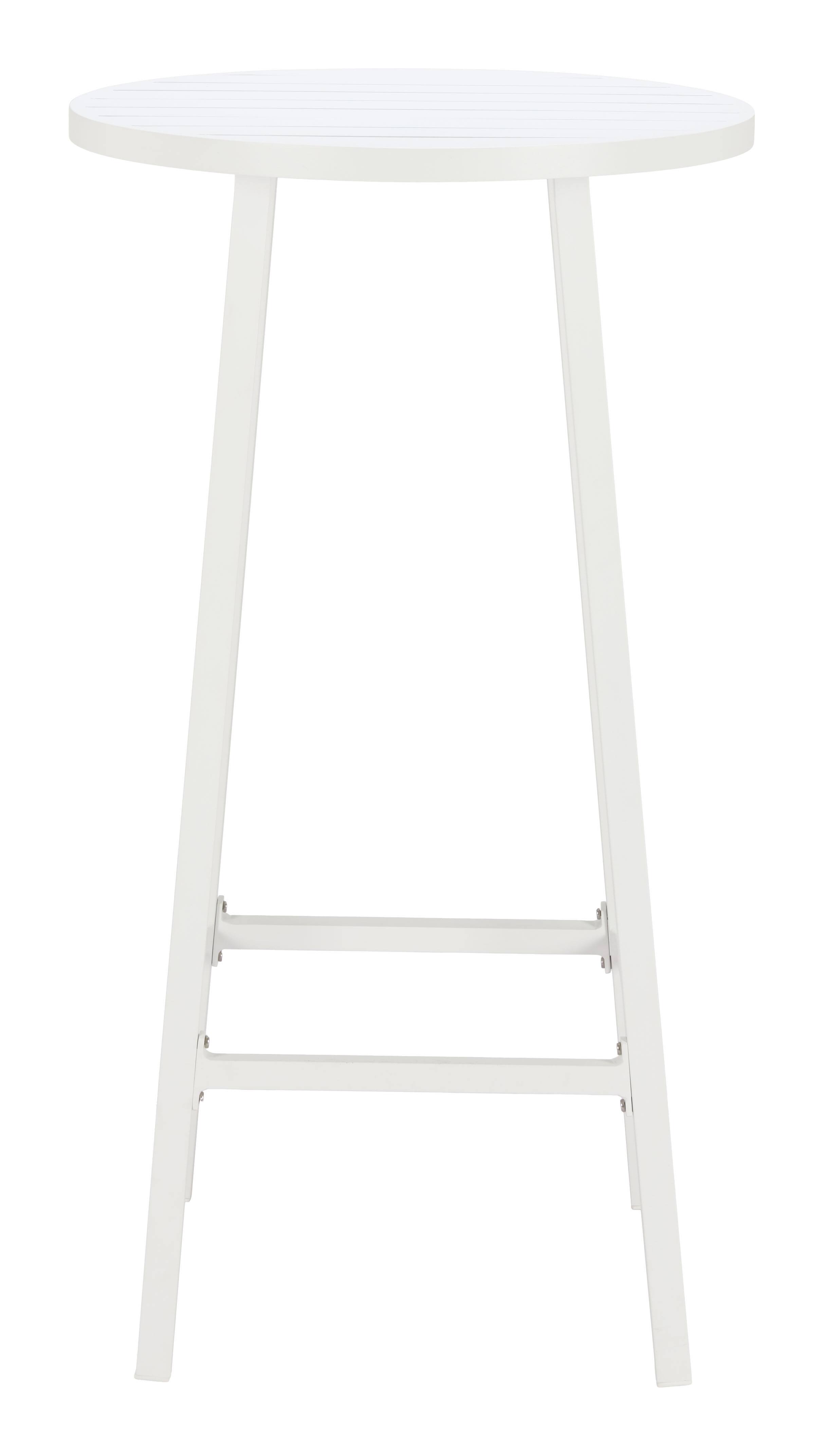 Alt View 1. Hivvago - Ren Bar Table White - White.