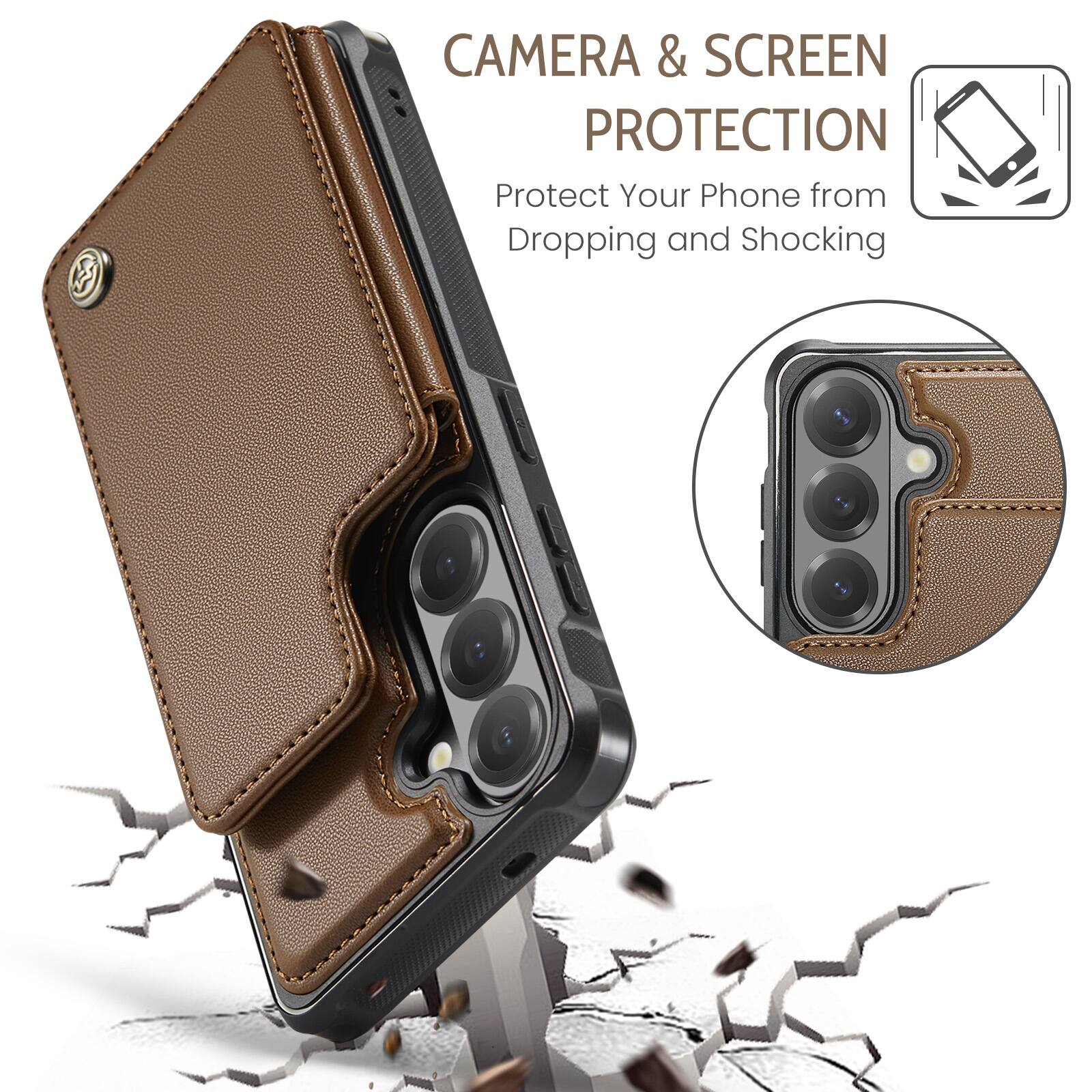 CAMERA & SCREEN PROTECTION  
Protect Your Phone from Dropping and Shocking