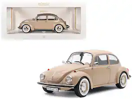 1973 Volkswagen 1303 Beetle Sahara 1/18 Diecast Model Car by Norev - Beige