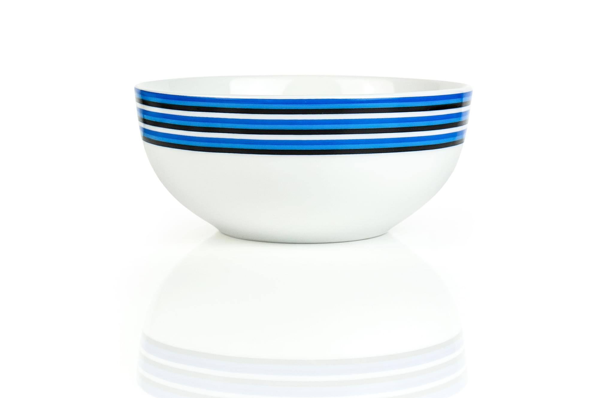 Alt View 2. Harry Potter - Harry Potter Ravenclaw 16-Piece Porcelain Dinnerware Set | Plates, Bowls & Mugs - Blue.