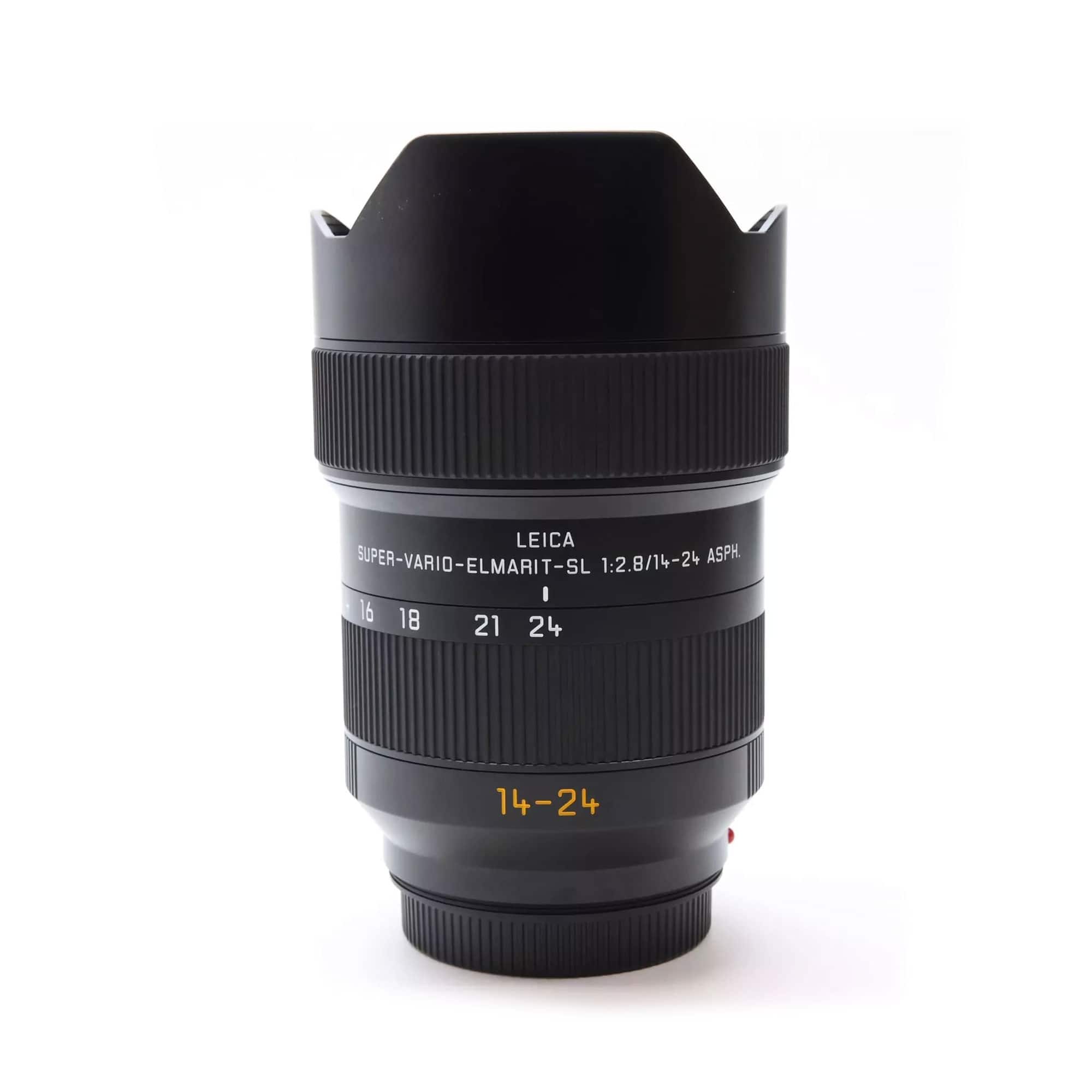 Leica - 14-24mm f/2.8 Super-Vario-Elmarit-SL Lens (L-Mount) - Black