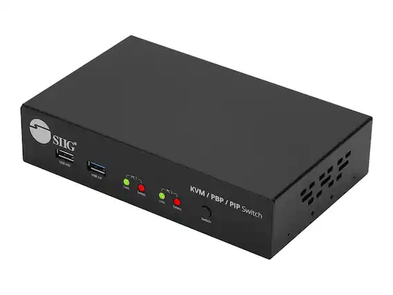 SIIG USB HID
USB 3.0
PC1 Link Select
PC2 KVM I Link PBP I Select PIP Switch