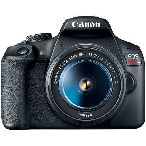 Canon - EOS Rebel T7 DSLR Camera with 18-55mm and 75-300mm Lenses 2727C021 (International Version)