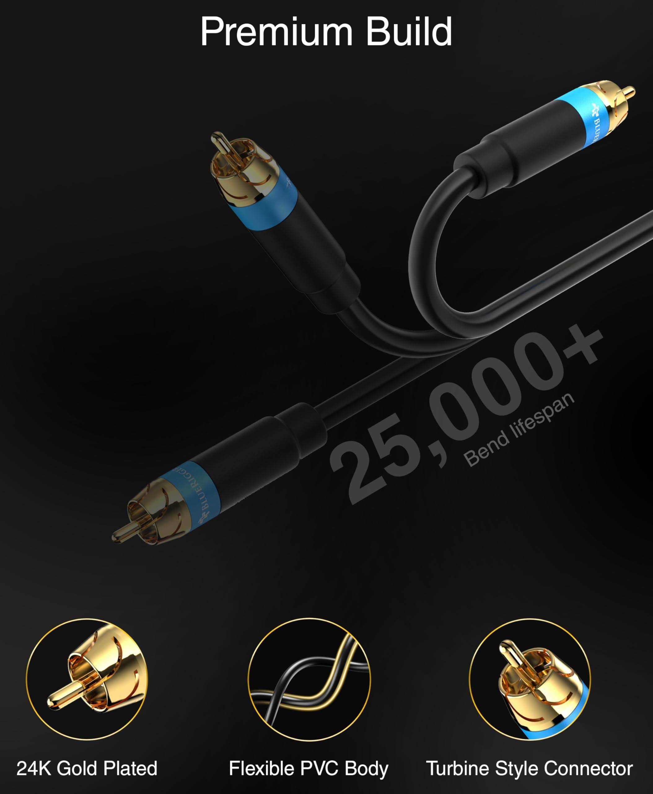 Premium Build

25,000+ Bend lifespan

24K Gold Plated
Flexible PVC Body
Turbine Style Connector