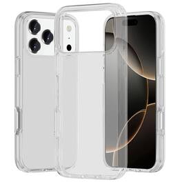 Kitcheniva - Translucent Case With Tempered Glass For iPhone 17 Pro Max Ultra Thick 3mm - Clear