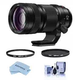 Bundle - Panasonic - LUMIX S PRO 70-200mm f/4 O.I.S Lens for L Mount w/77mm Filter Kit