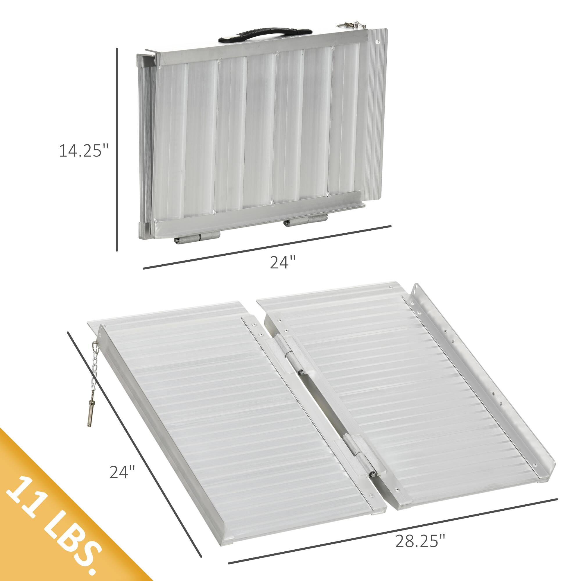 14.25" x 24"  
24" x 28.25"  
11 LBS.