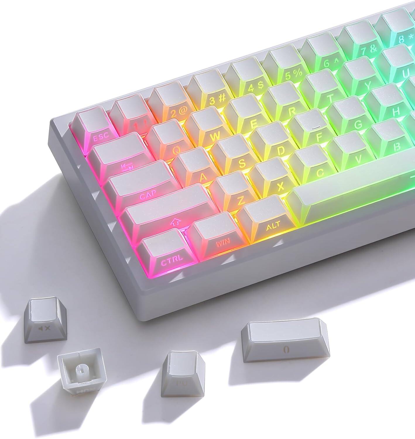 White-136 Keys