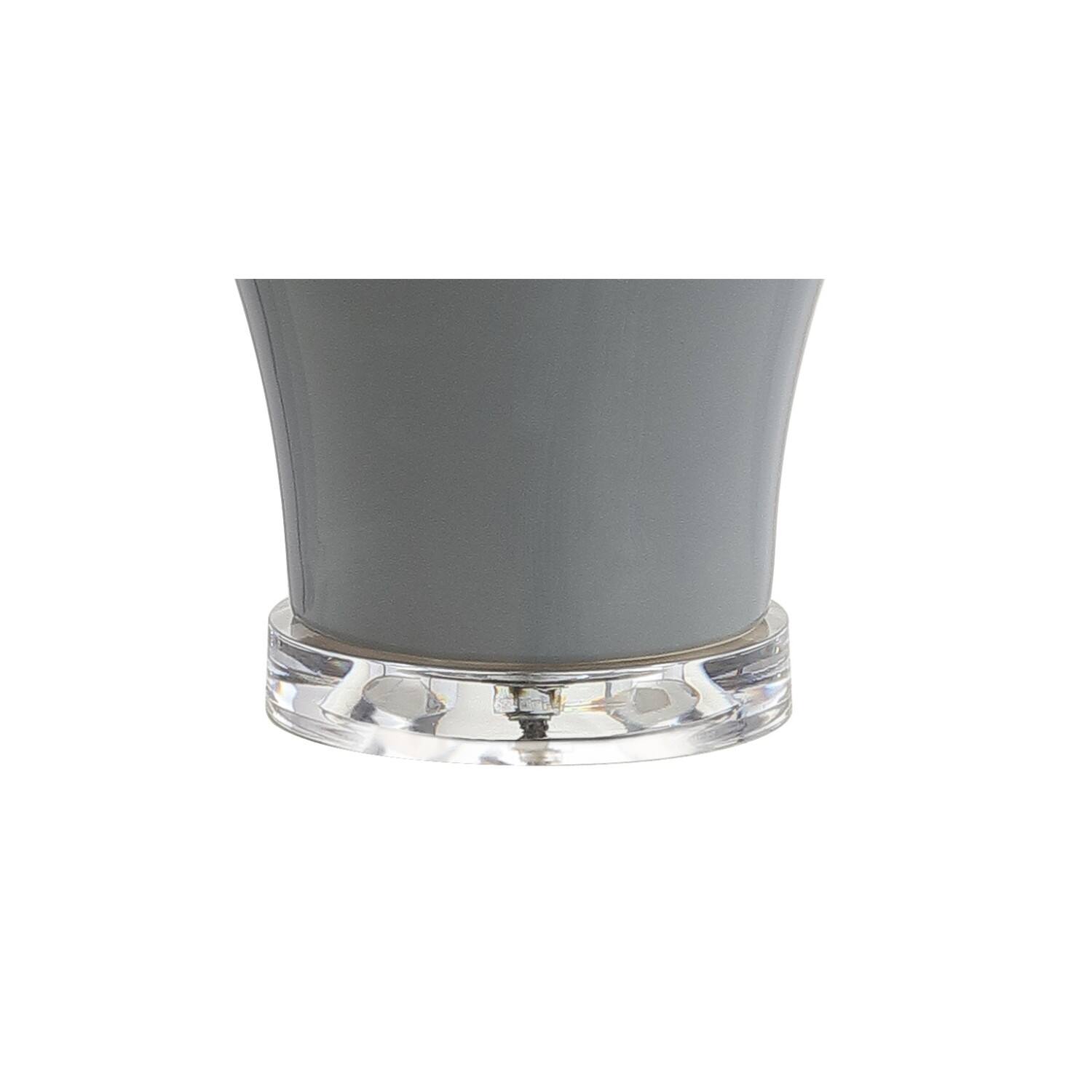 Alt View 4. Jonathan Y - Winnie 27" Ceramic Urn LED Table Lamp, Grey (Set of 2) - Gray.