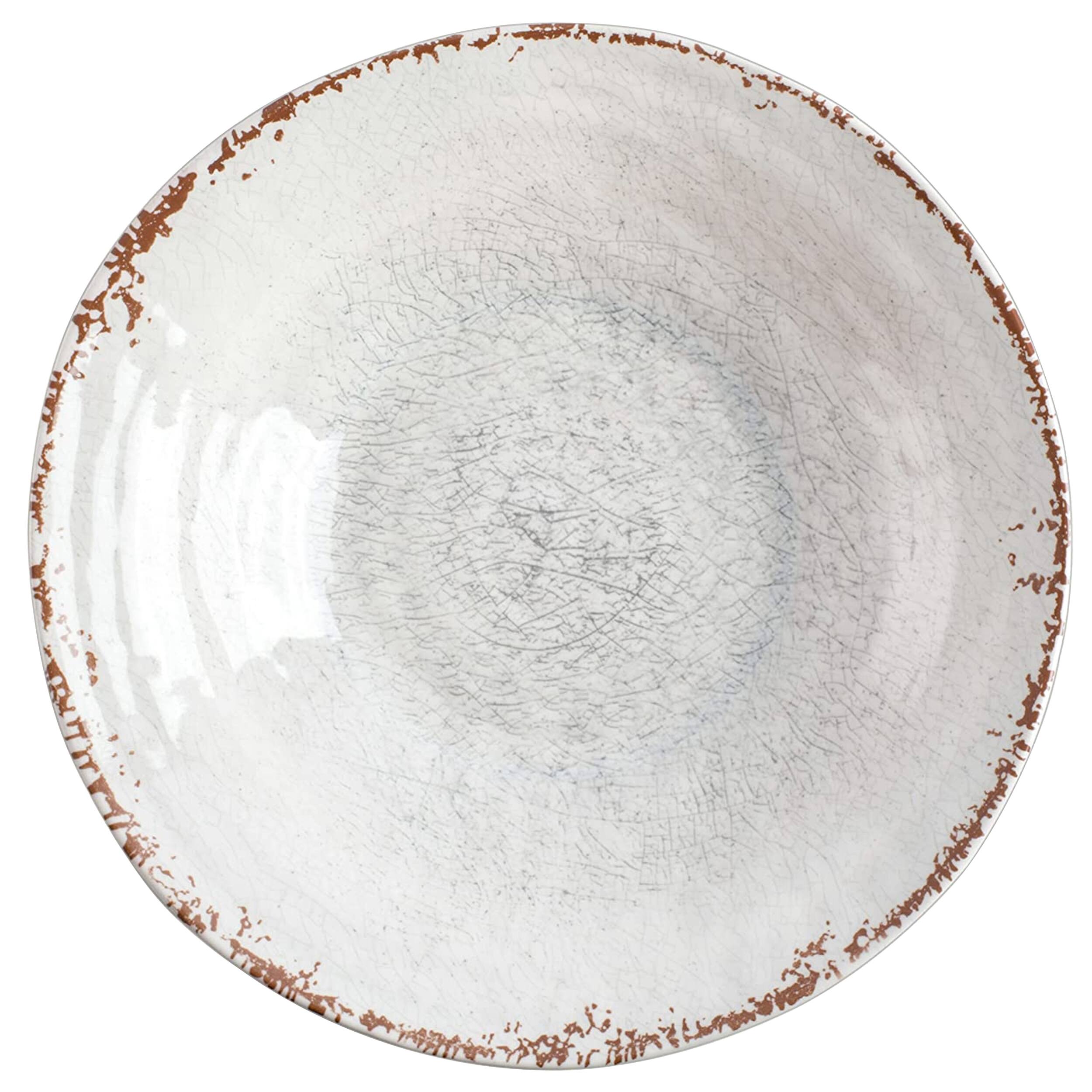 Alt View 2. Laurie Gates - Laurie Gates Mauna 3 Piece Melamine Serving Bowl Set in White with Serving Utensils - White.