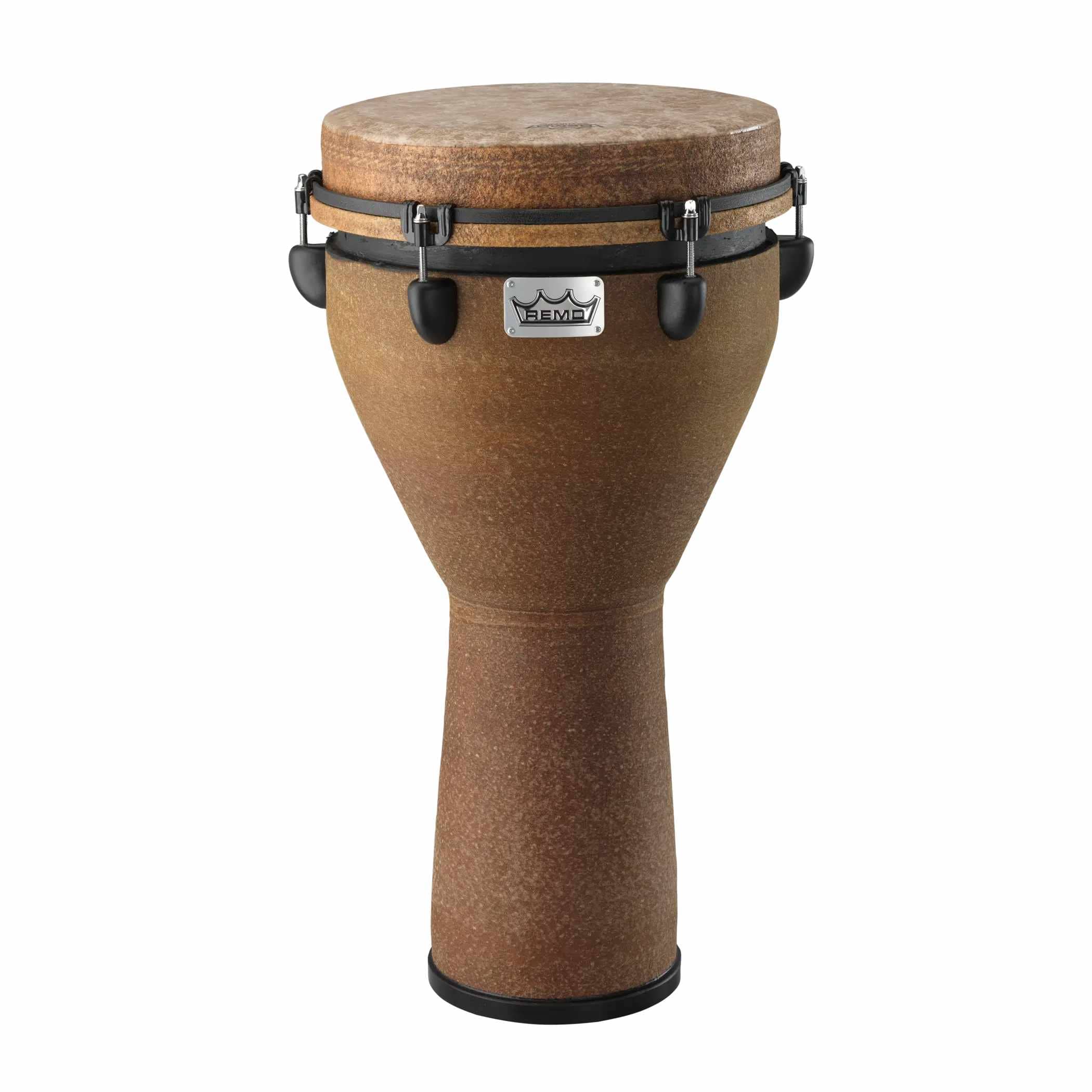 Remo - Djembe, Mondoo, Key-tuned, 12 X 24, Skyndeep Fiberskyn, Contour Tuning Brackets, Eart price history on PriceWatchPro