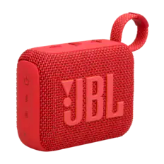 Front. JBL - Go 4 Portable Bluetooth Speaker - 2024 - Red.