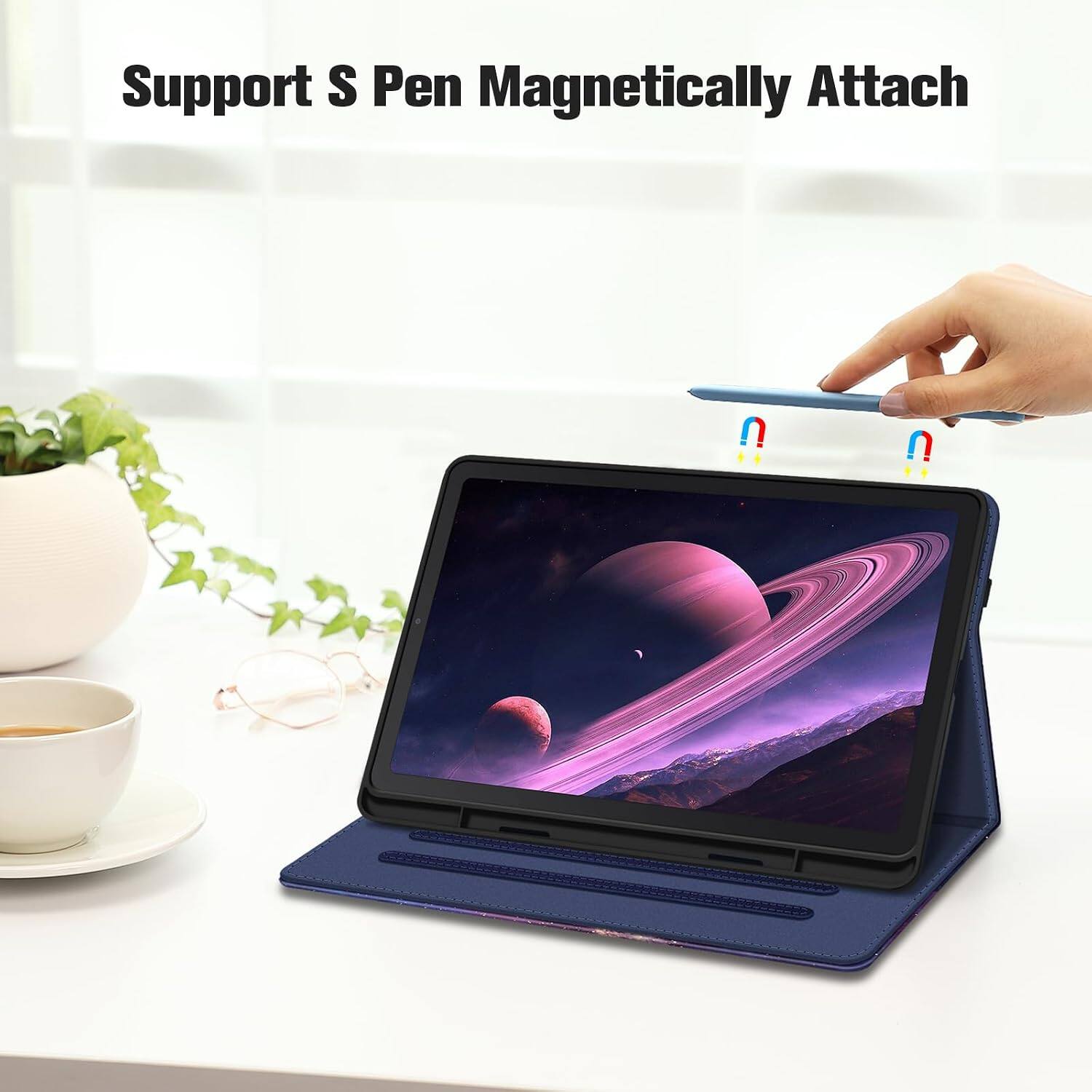 Support S Pen Magnetically Attach