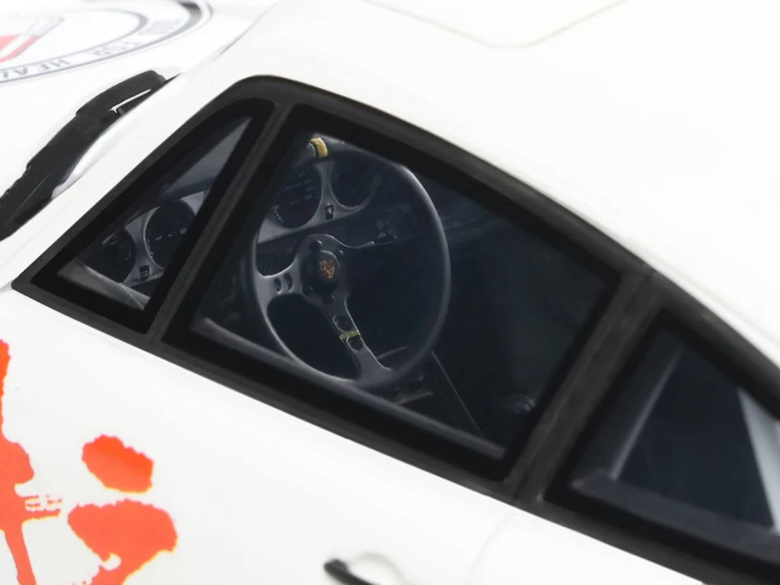 Alt View 1. GT Spirit - 2024 RWB Akira White with Graphics "Akira" (1988) Movie 1/18 Model Car by GT Spirit.