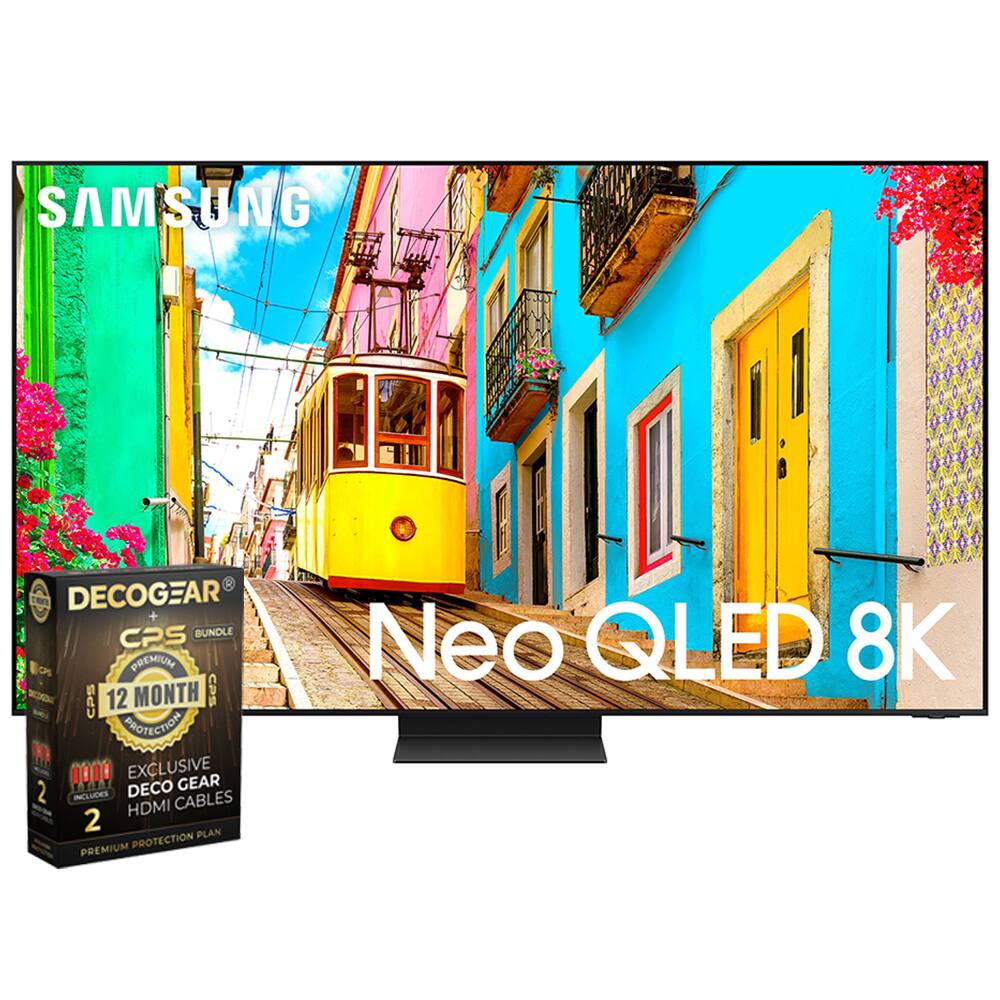 Samsung - 75" Neo QLED 8K Smart TV 2024 with 12 Month Protection Pack