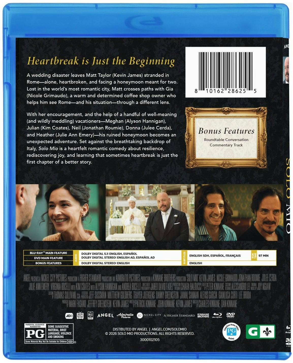 Back. Solo Mio   - BLU-RAY.