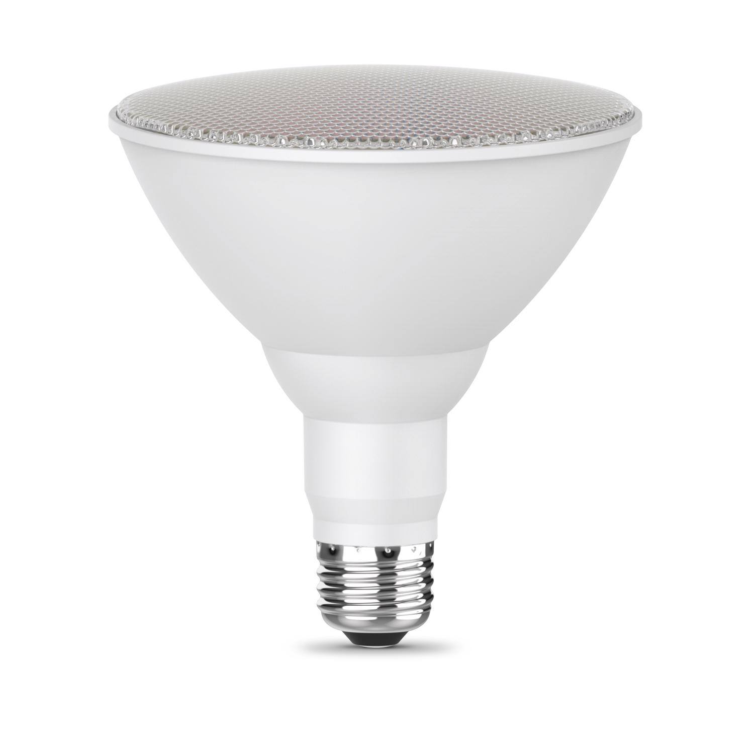 Angle. FEIT ELECTRIC - Feit PAR38 E26 (Medium) LED Bulb Bright White 120 Watt Equivalence 1 pk.