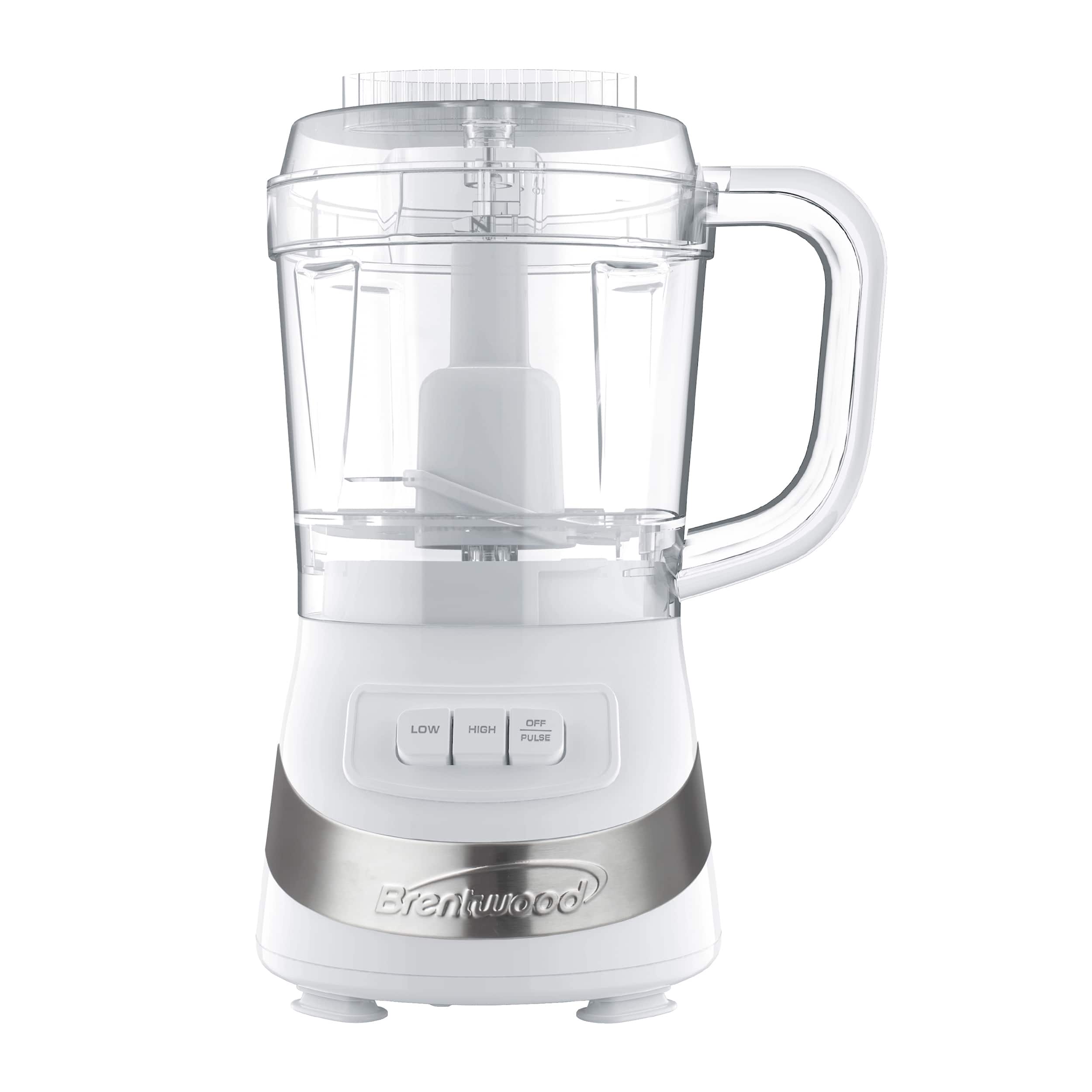 Brentwood - FP-549W 3-Cup Food Processor - White