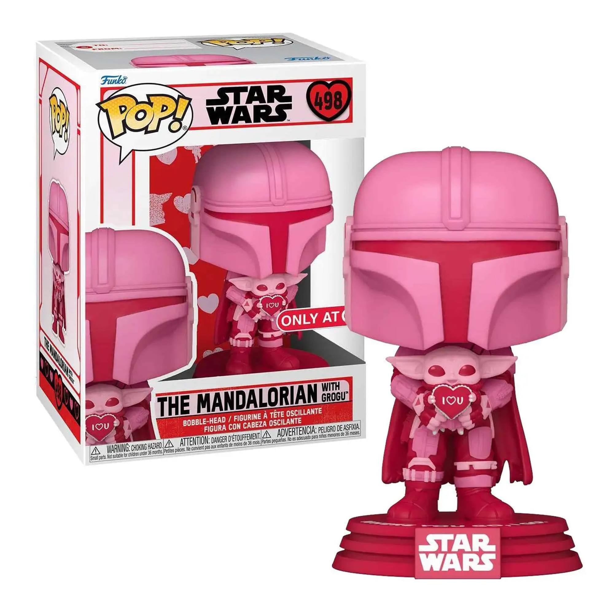 Funko POP! STAR WARS 498

ONLY AT

THE MANDALORIA

BOBBLE-HEAD / FIGURINE A TÊTE OSCILLANTE / FIGURA CON CABEZA OSCILANTE

WITH GROGU

ADVERTENCIA: PELIGRO - RIESGO DE ASFIXIA - ATTENTION: DANGER - WARNING: CHOKING HAZARD

498