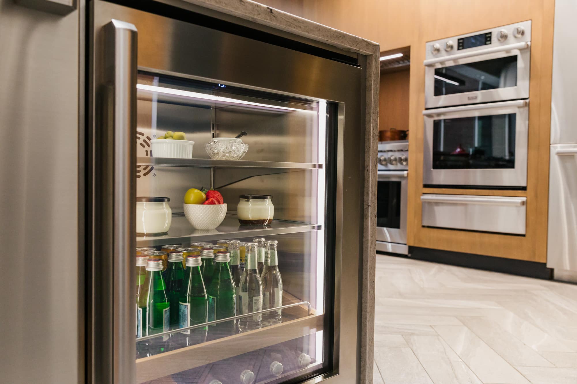 Alt View 20. Dacor - 24" Undercounter Siver Panel Kit Compatible with Dacor Undercounter Wine and Refrigeration - Silver.