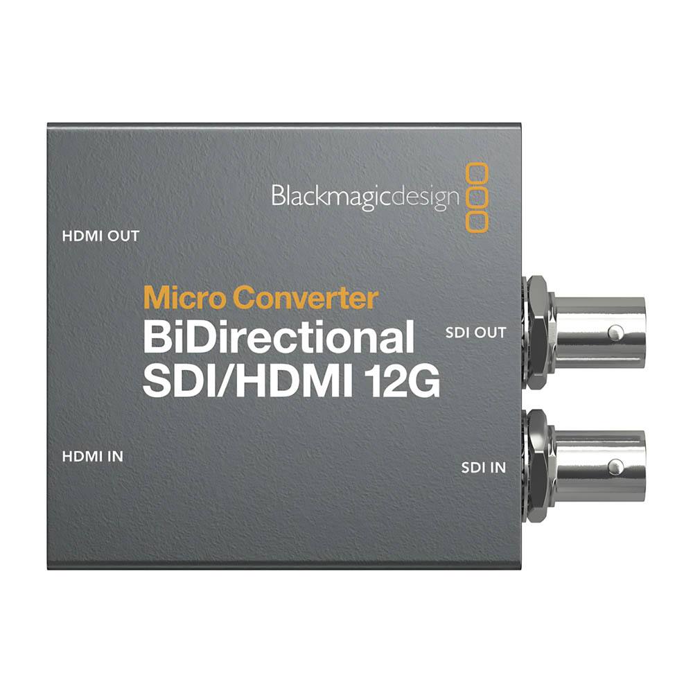 Blackmagicdesign  
HDMI OUT  
Micro Converter  
BiDirectional  
SDI OUT  
SDI/HDMI 12G  
HDMI IN  
SDI IN
