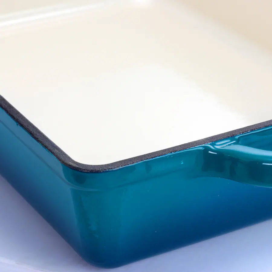 Lasagna Color Crockpot Crock Pot Artisan 13 in. Enameled Cast Iron Lasagna Pan Teal ...
