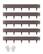 Front. VEVOR - Steel Landscape Edging, 5 Packs 39 x 4 in Rust-Resistant Metal Landscape Edging, Bendable Garden Edging Border - Brown.