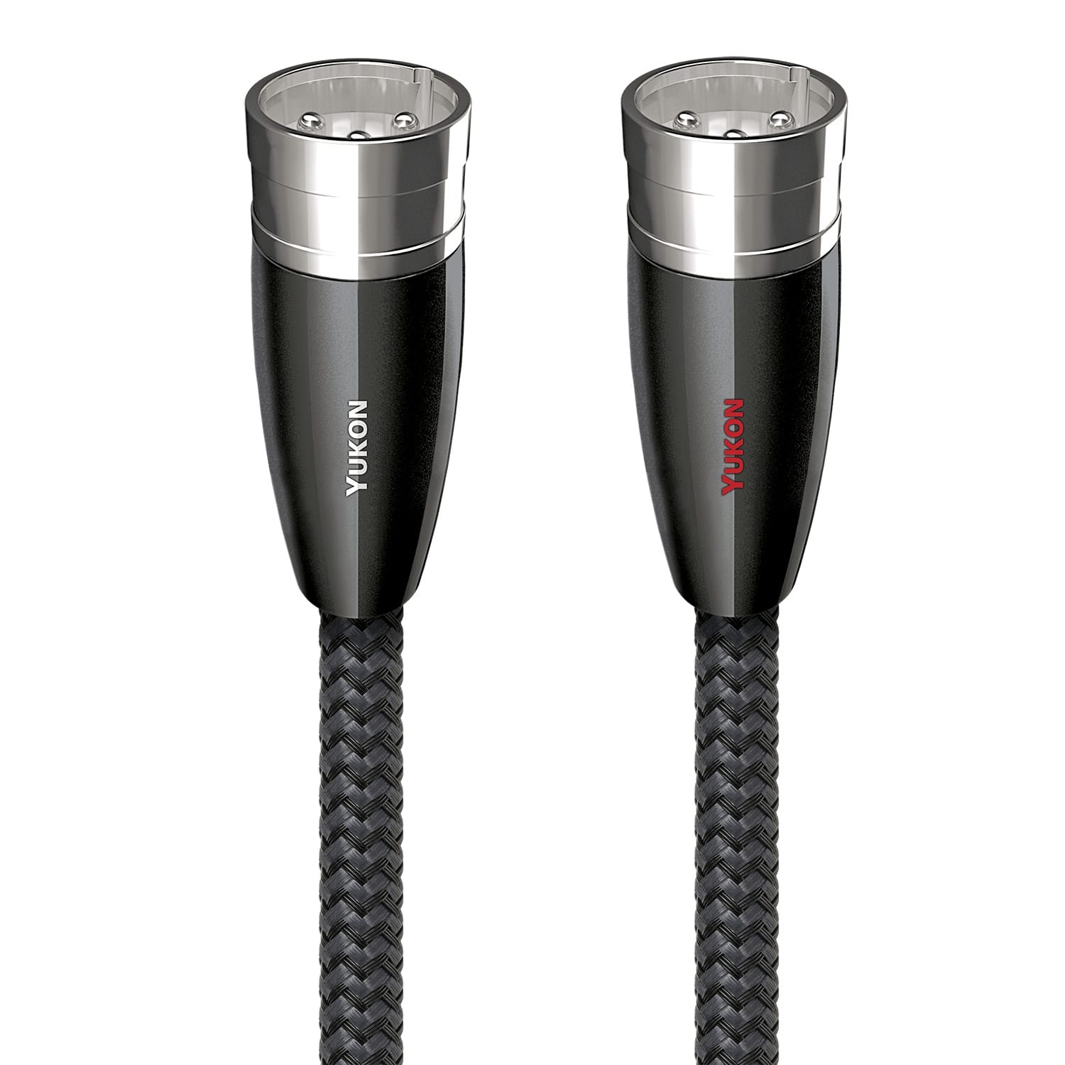 AudioQuest - Yukon XLR > XLR 16.4' Analog Audio Interconnect Cable - Gray on Black - Front_Zoom
