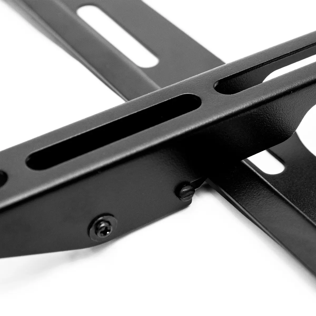 RadioShack - TV Rack for 50 to 90 Inch Screens 1606021 - Black