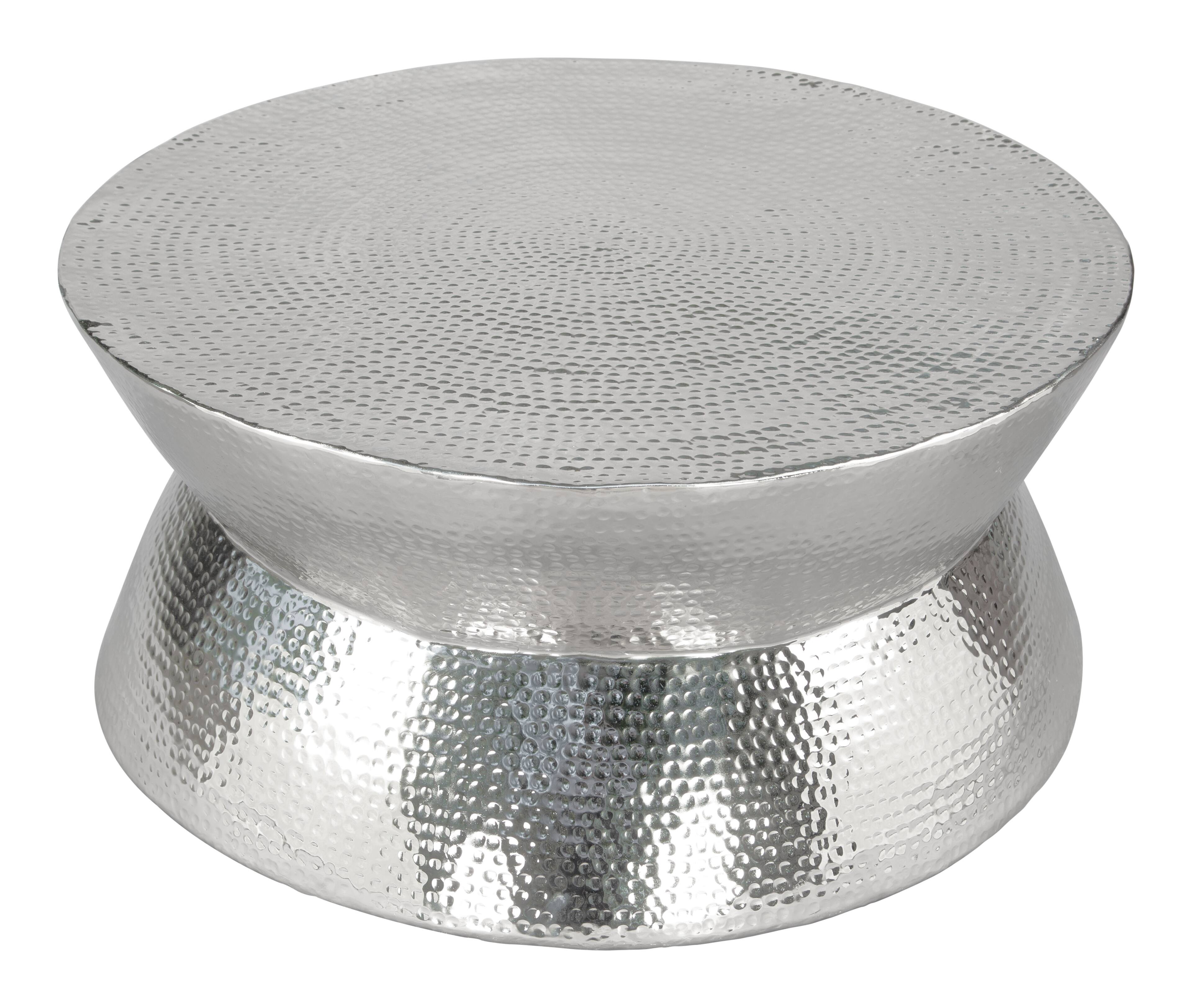 Back. Hivvago - Madryn Coffee Table Silver - Silver.