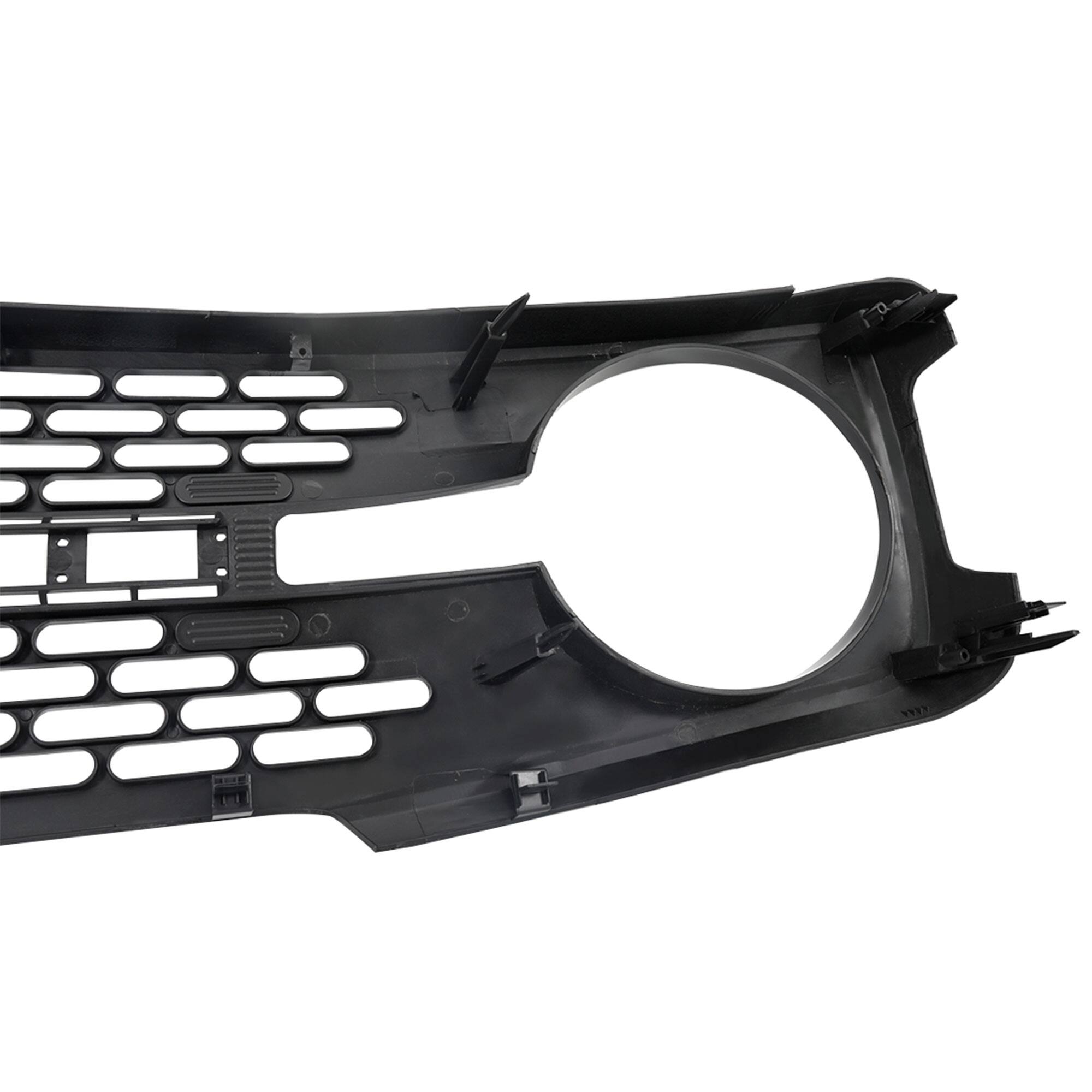 Alt View 8. AMERICAN MODIFIED - AMERICAN MODIFIED Armor Grille w/DIY Letters for 21-23 Ford Bronco, Glossy Black - Glossy Black.