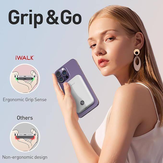 Grip & Go

iWALK
Ergonomic Grip Sense

Others
Non-ergonomic design