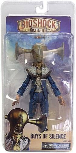Bioshock Infinite  
Boys of Silence  
Warning: Choking Hazard - Small parts. Not for children under 3 years.