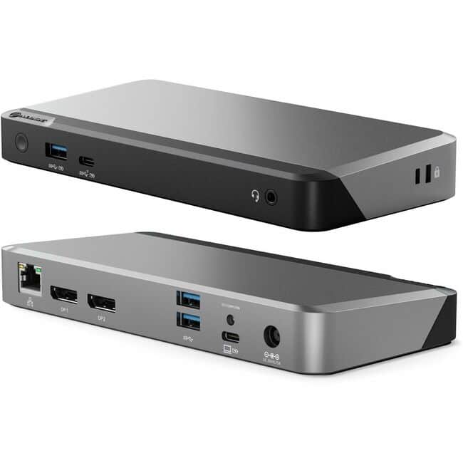 Alogic - USB-C Dock triple display docking station with 100W power delivery, DP Alt Mode - Triple display docking station