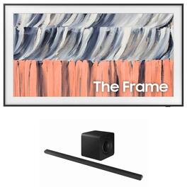 Bundle - Samsung - QN85LS03HE 85" QLED 4K TV with HW-S800D Soundbar and Sub (2026)