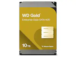 Western Digital - WD Gold 10 TB Hard Drive - 3.5" Internal - SATA (SATA/600) - 7200rpm WD103KRYZ