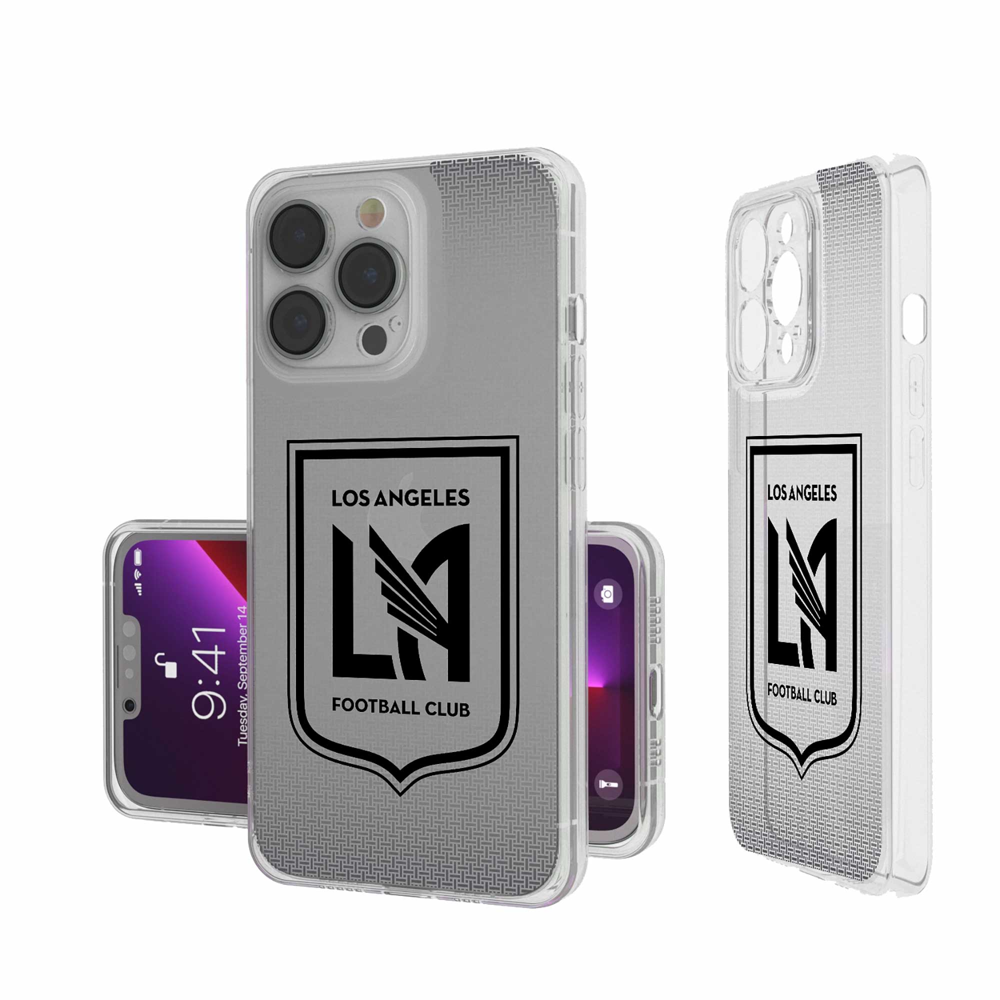 Keyscaper - MLS - LAFC Linen Logo iPhone Clear Case - 13 Pro - Multicolor