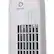 Alt View 15. Costway - Fantask 35W 28''Oscillating Tower Fan 3 Wind Speed Quiet Bladeless Cooling Room - White.