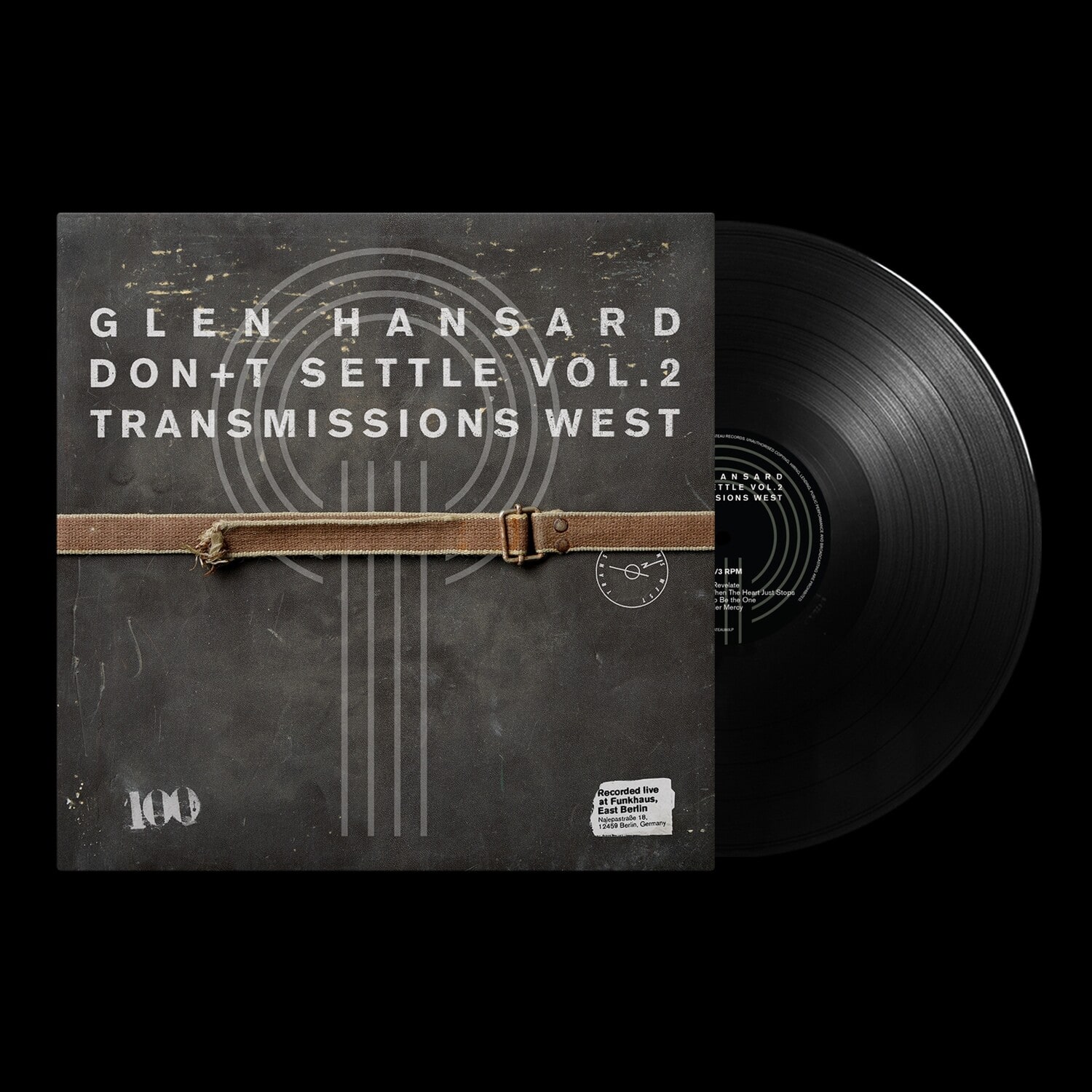 Glen Hansard - Don't Settle (Vol. 2 - Transmissions West)   - VINYL LP price history on PriceWatchPro