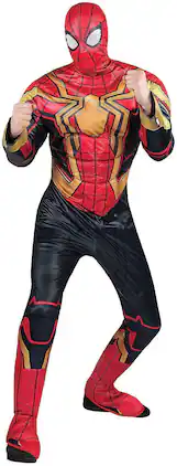 Marvel - Spider-Man Integrated Suit Qualux Adult Costume | XL - Red