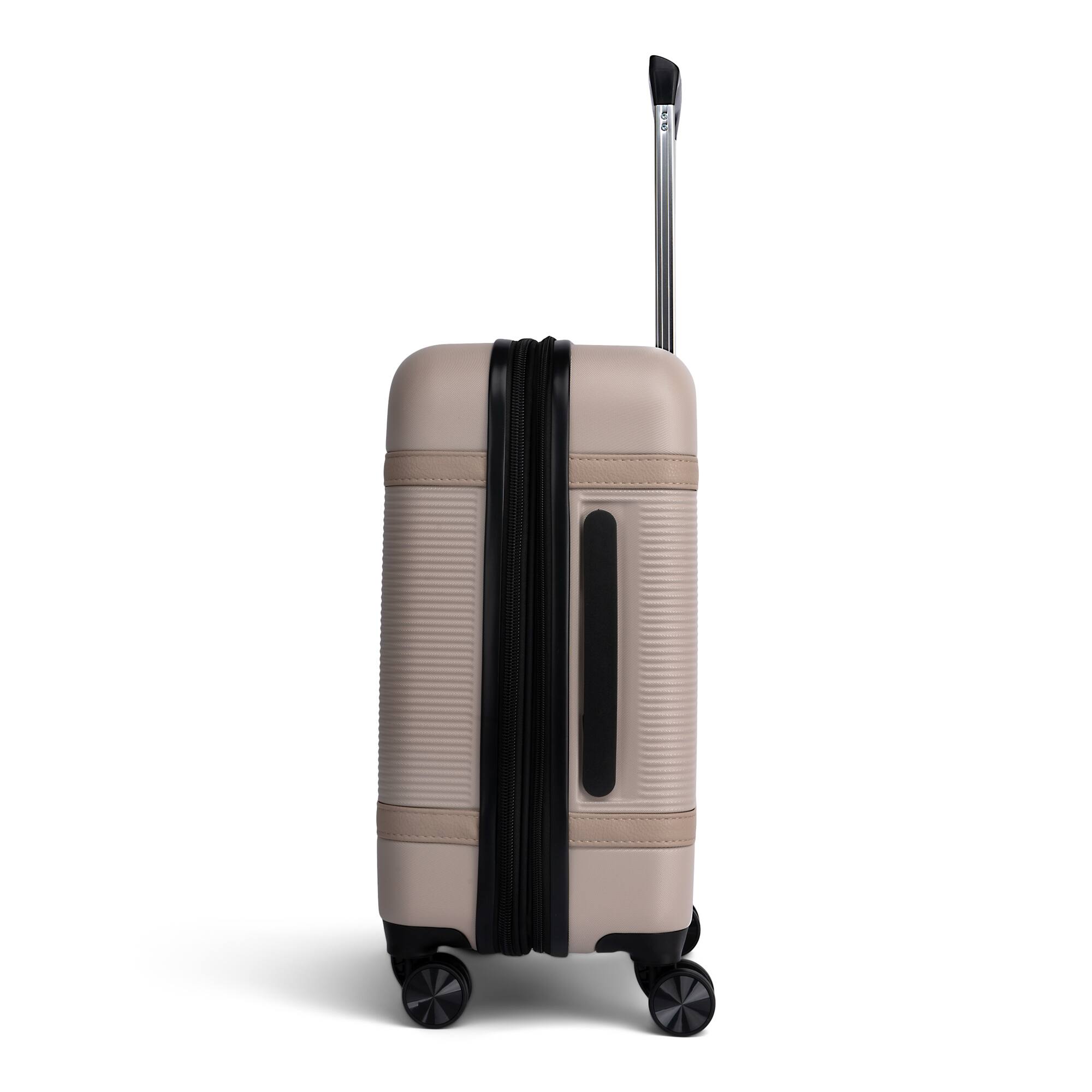 Left. Bugatti - Wellington Carry on Suitcase - Cookie.