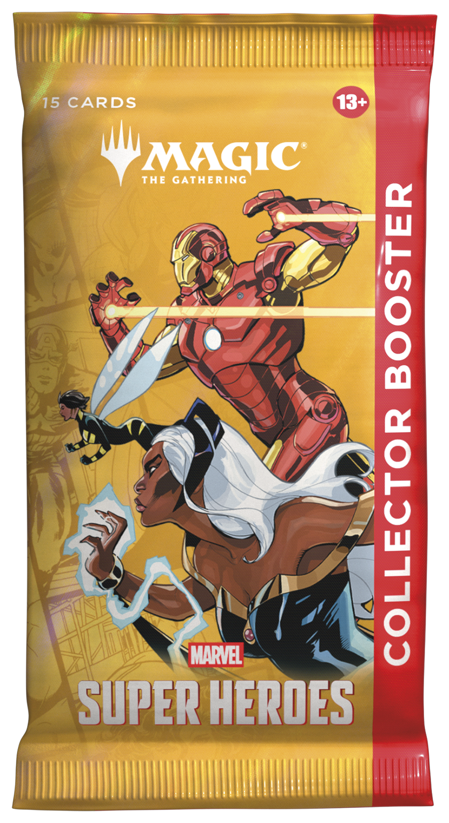 15 CARDS 13+ MAGIC THE GATHERING A BOOSTER MARVEL COLLECTOR SUPER HEROES