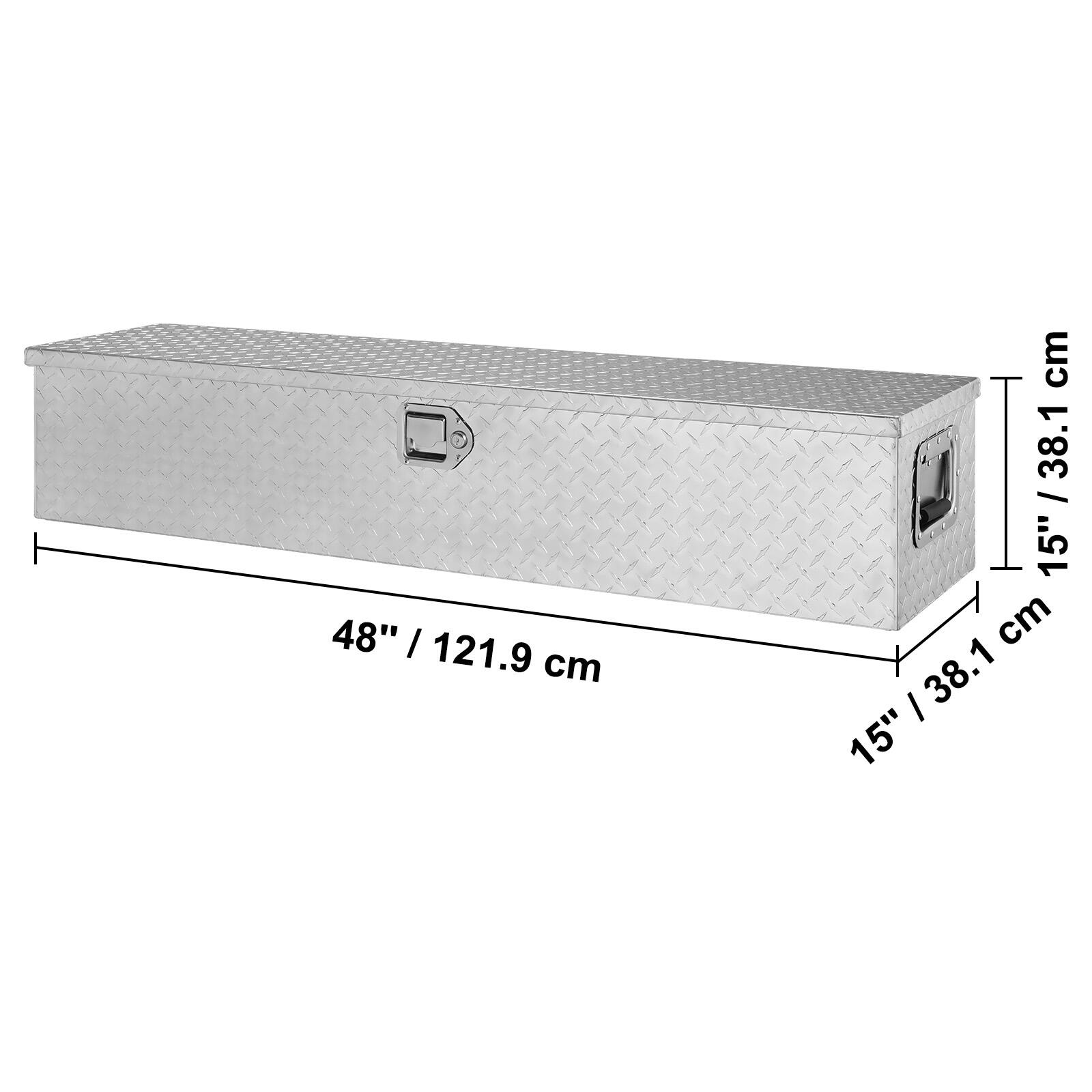 48" / 121.9 cm  
15" / 38.1 cm  
15" / 38.1 cm