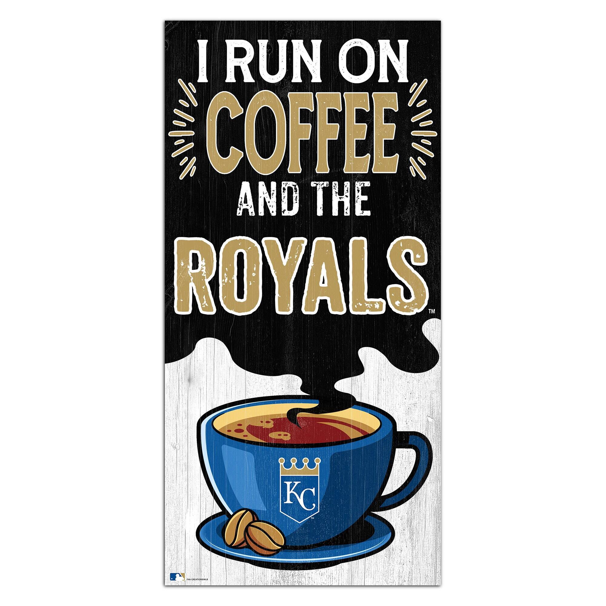Kansas City Royals 6" x 12" Coffee Wall Art