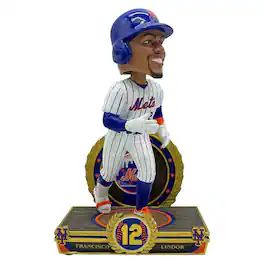 FOCO - Francisco Lindor 8" Exclusive Elite Icon Bobblehead - Multicolor